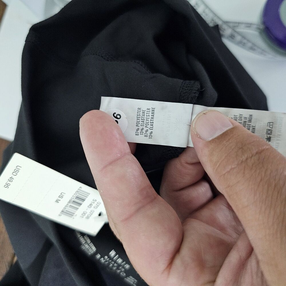 Offline By Aerie The Hugger Legging Hi-Rise Split Hem Black Size Medium - Picture 10 of 12